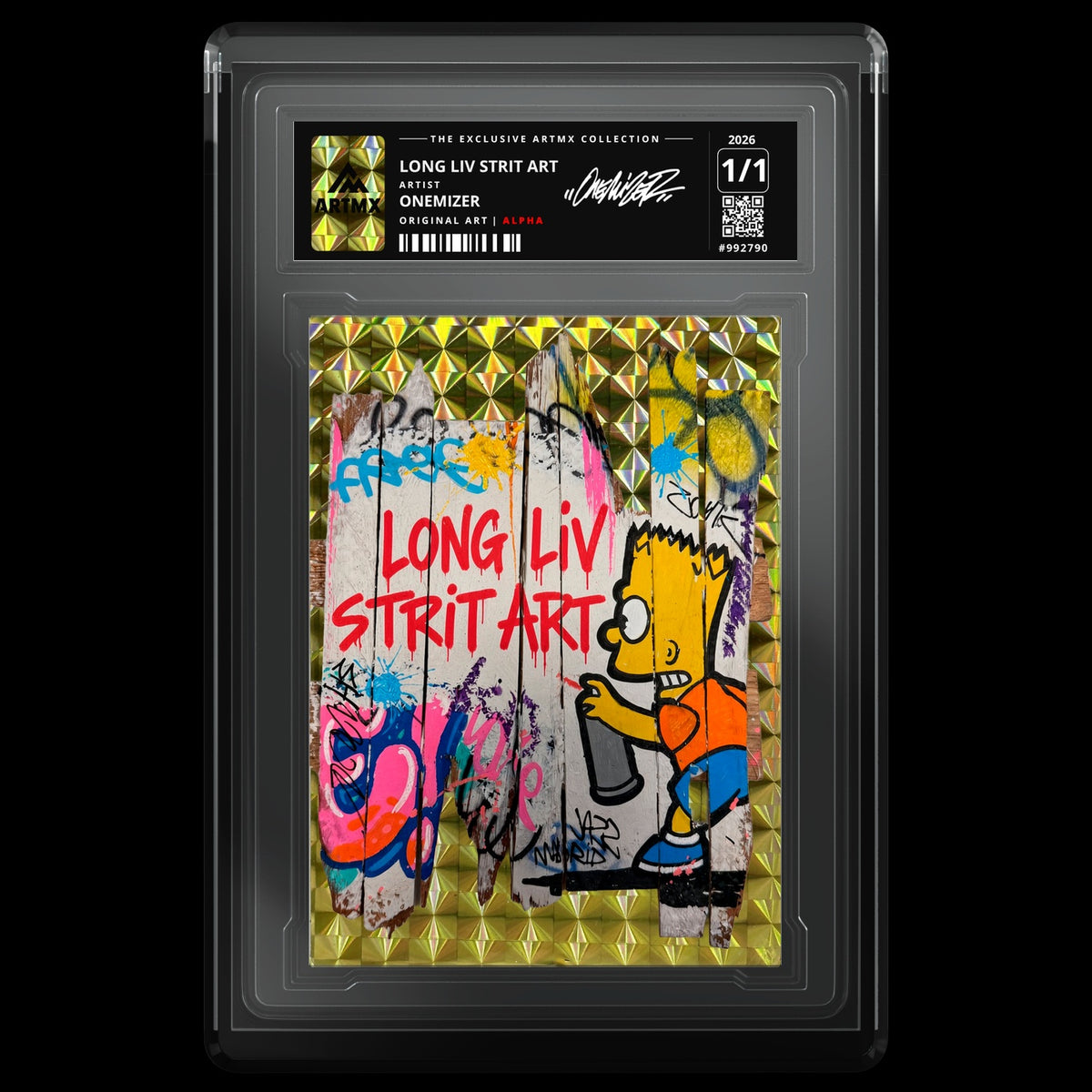 LONG LIV STRIT ART by Onemizer — Alpha — front