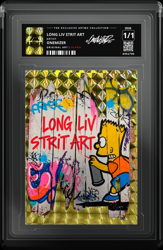 LONG LIV STRIT ART by Onemizer — Alpha — close-up