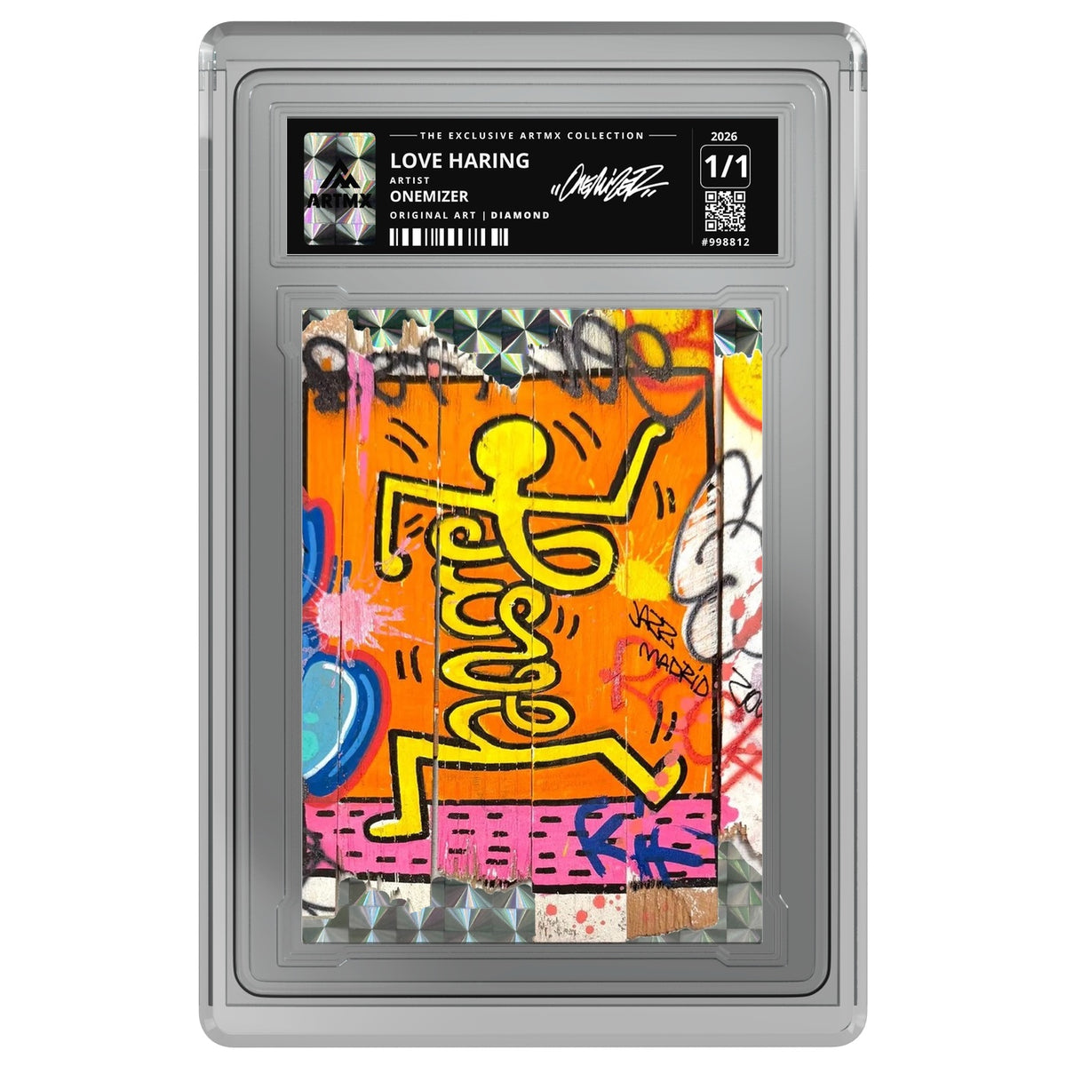 LOVE HARING by Onemizer — Diamond — on white