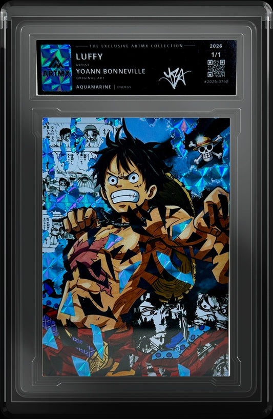 Luffy by Patrice Murciano — Aquamarine — close-up