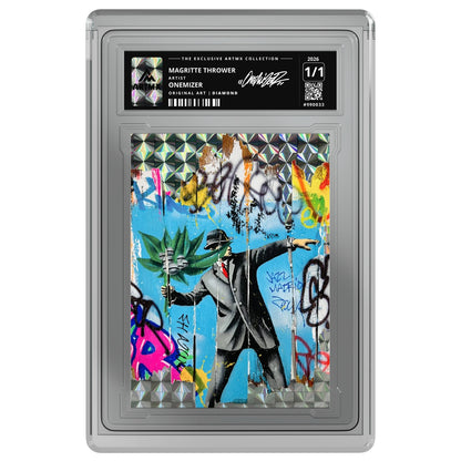MAGRITTE THROWER by Onemizer — Diamond — on white