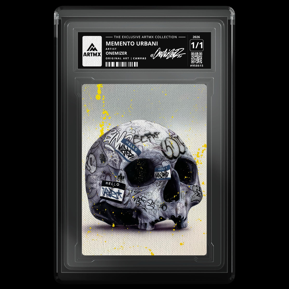 MEMENTO URBANI by Onemizer (Canvas / Vaulted) — front