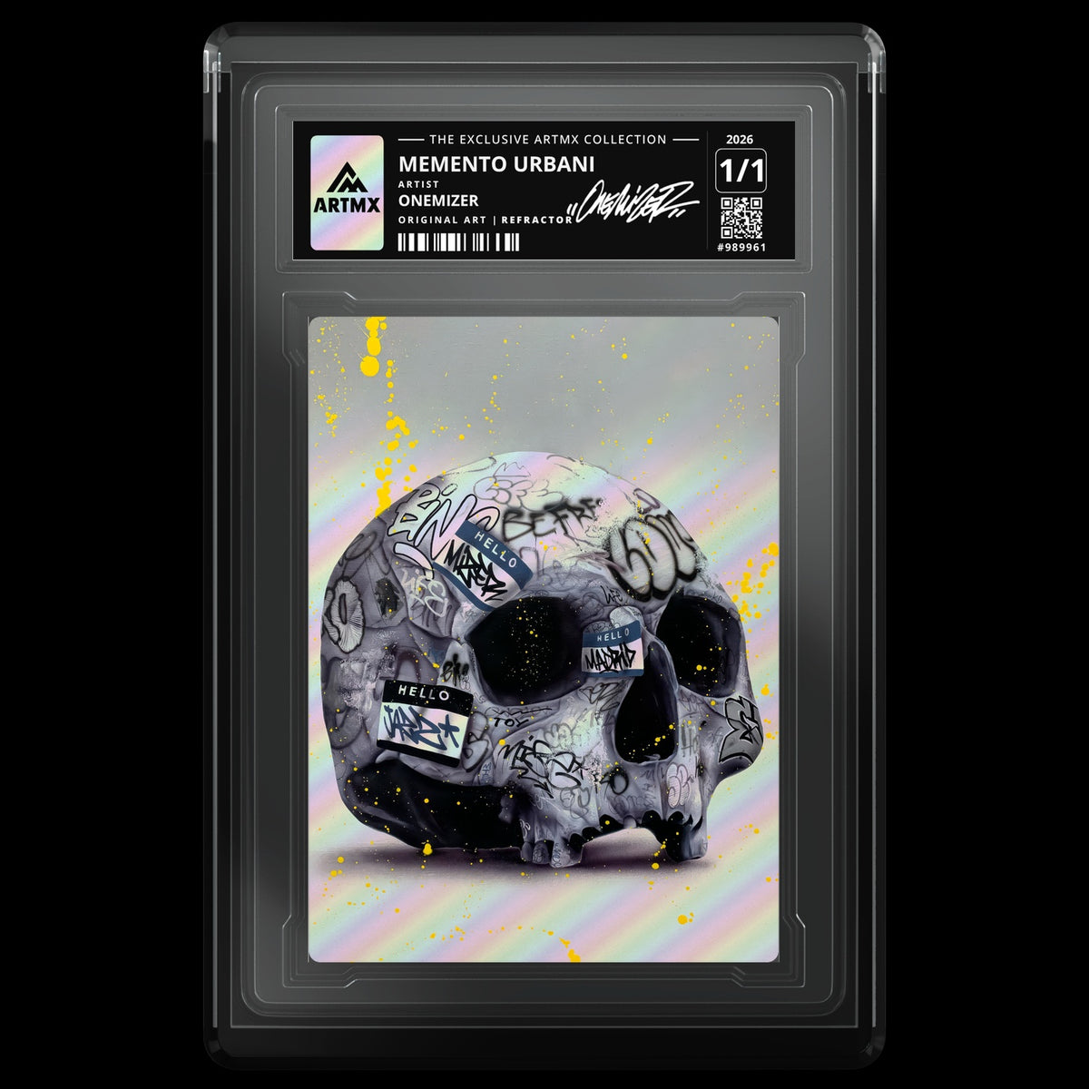 MEMENTO URBANI by Onemizer (Refractor / Vaulted) — front