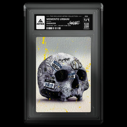 MEMENTO URBANI by Onemizer (Velvet Fine Art / Vaulted) — front