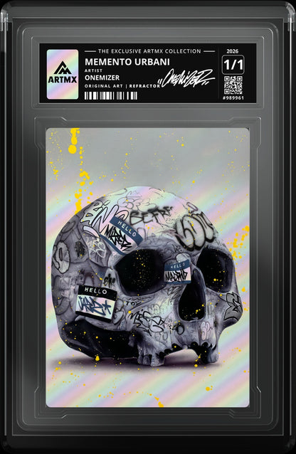 MEMENTO URBANI by Onemizer (Refractor / Vaulted) — close-up