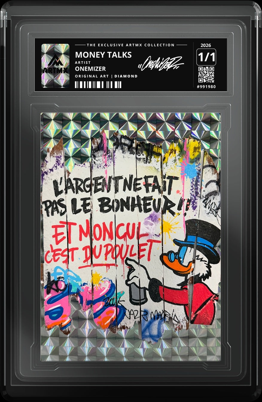 MONEY TALKS by Onemizer — Diamond — close-up