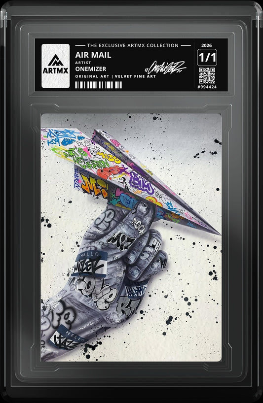 AIR MAIL by Onemizer — Velvet Fine Art — close-up