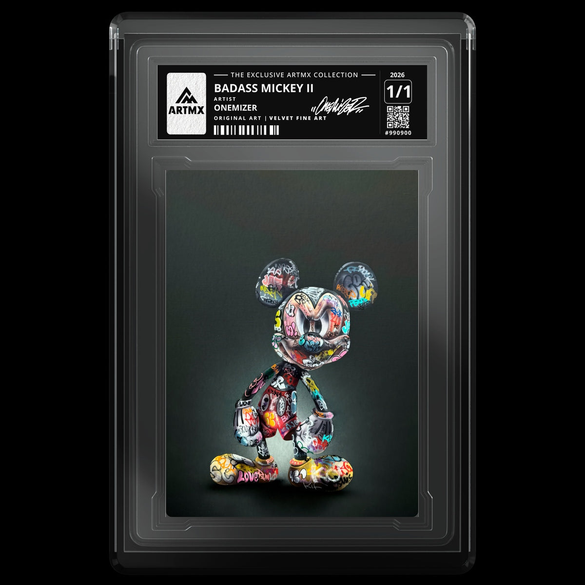 BADASS MICKEY II by Onemizer — Velvet Fine Art — front