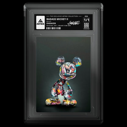 BADASS MICKEY II by Onemizer — Velvet Fine Art — front