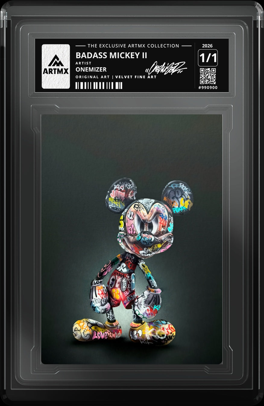 BADASS MICKEY II by Onemizer — Velvet Fine Art — close-up