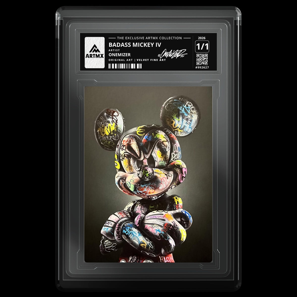 BADASS MICKEY IV by Onemizer — Velvet Fine Art — front