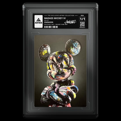 BADASS MICKEY IV by Onemizer — Velvet Fine Art — front