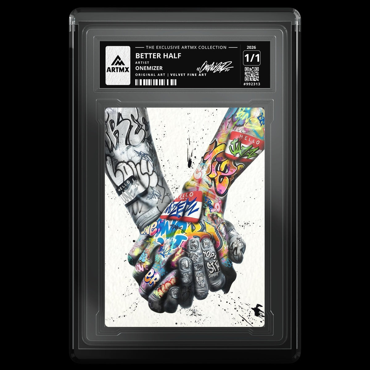 BETTER HALF by Onemizer — Velvet Fine Art — front