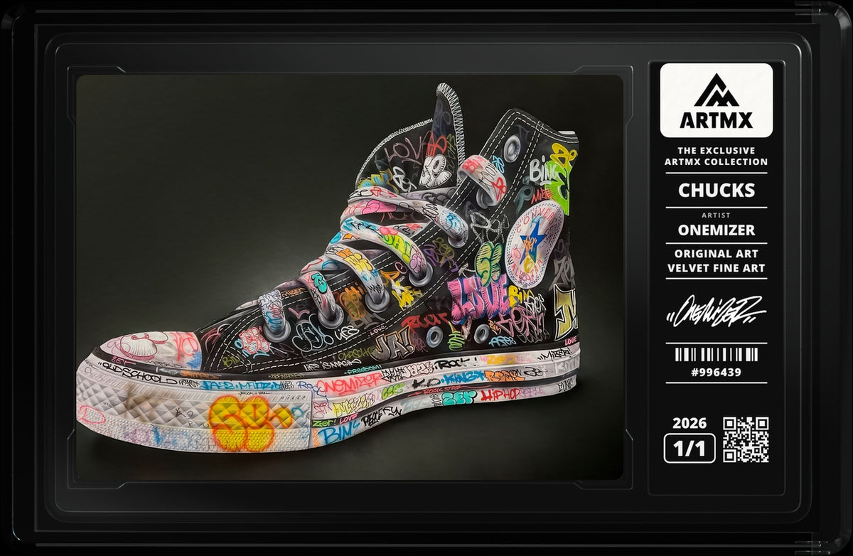 CHUCKS by Onemizer — Velvet Fine Art — close-up