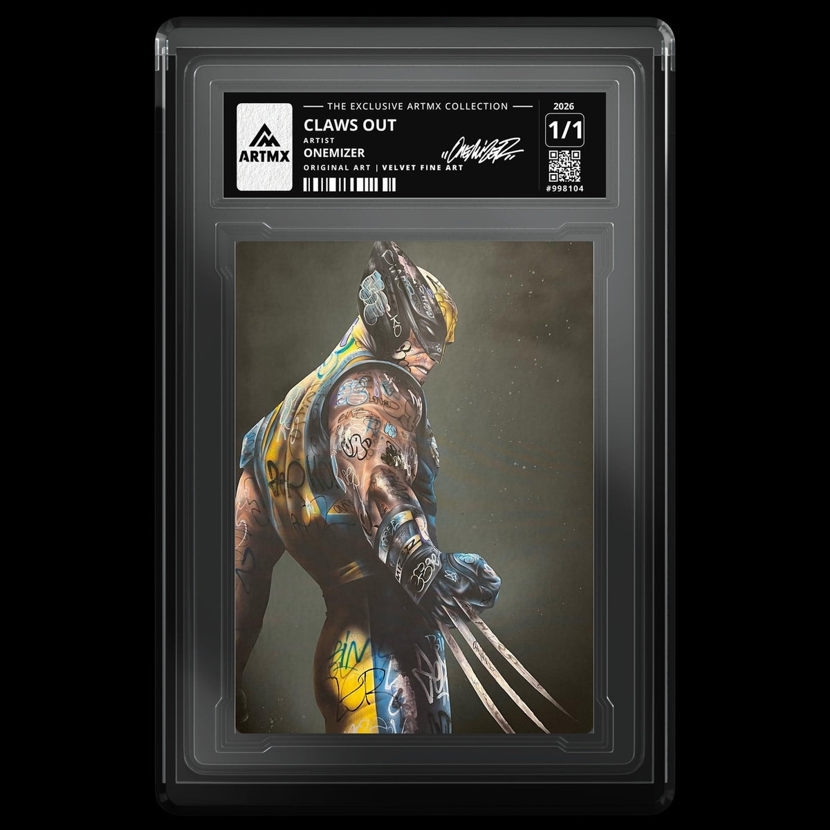 CLAWS OUT by Onemizer — Velvet Fine Art — front