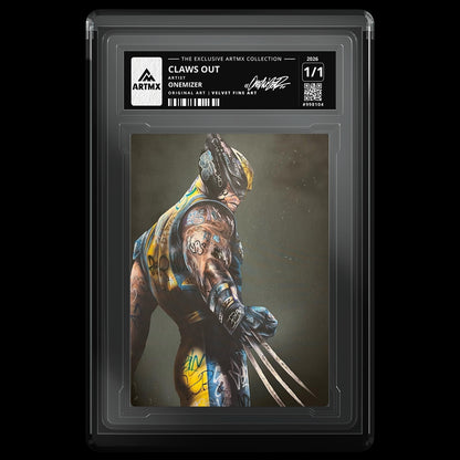 CLAWS OUT by Onemizer — Velvet Fine Art — front