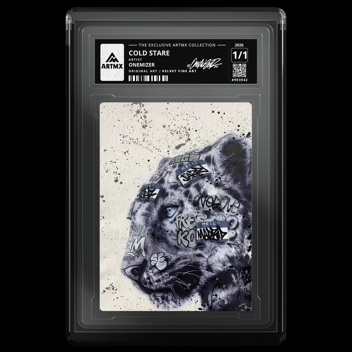 COLD STARE by Onemizer — Velvet Fine Art — front