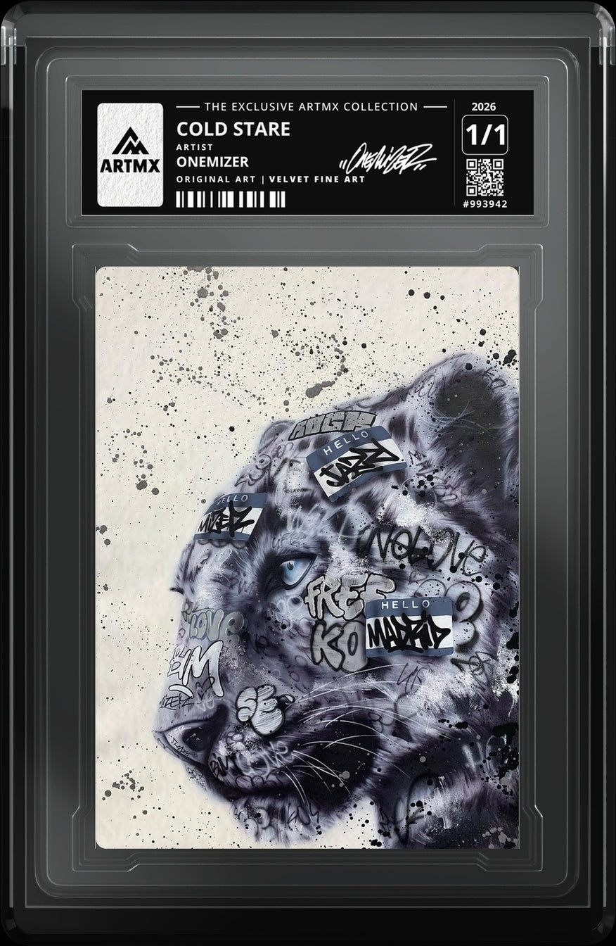 COLD STARE by Onemizer — Velvet Fine Art — close-up