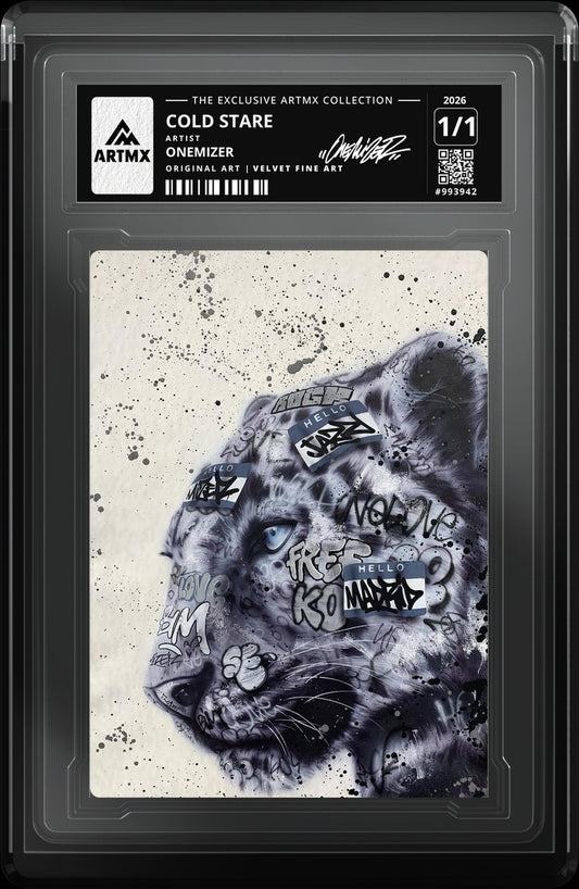 COLD STARE by Onemizer — Velvet Fine Art — close-up