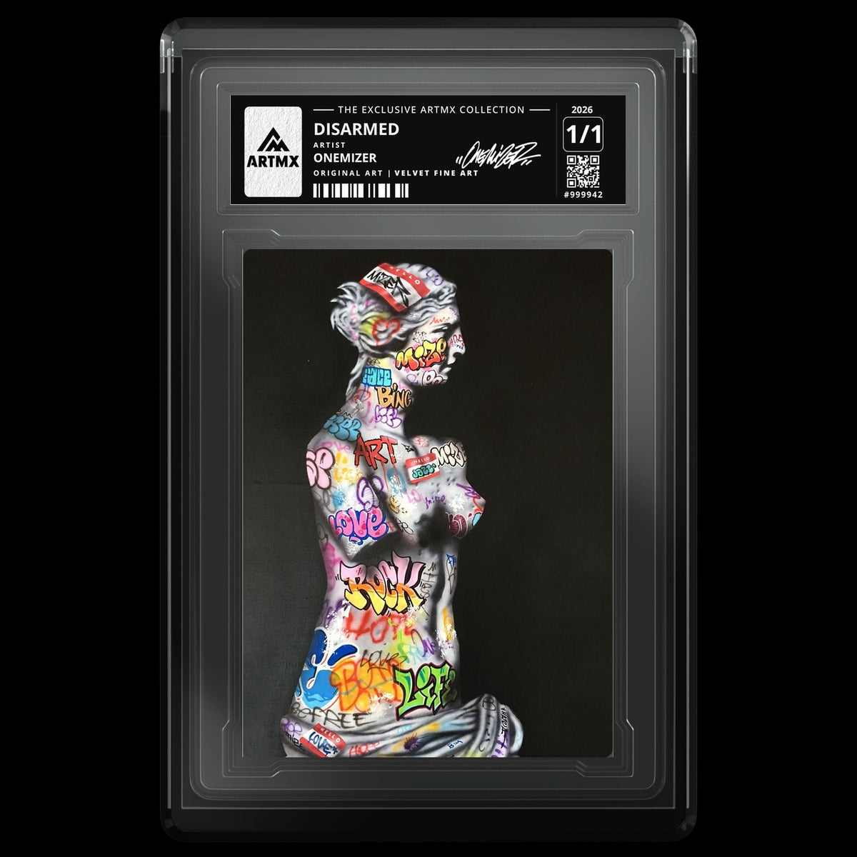 DISARMED by Onemizer — Velvet Fine Art — front