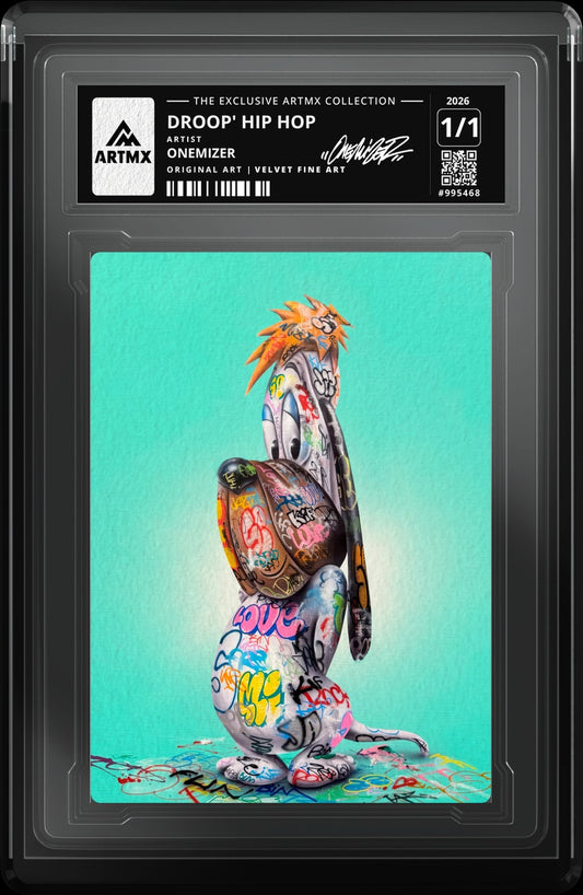 DROOP' HIP HOP by Onemizer — Velvet Fine Art — close-up