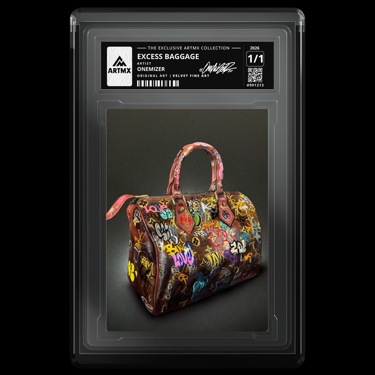 EXCESS BAGGAGE by Onemizer — Velvet Fine Art — front