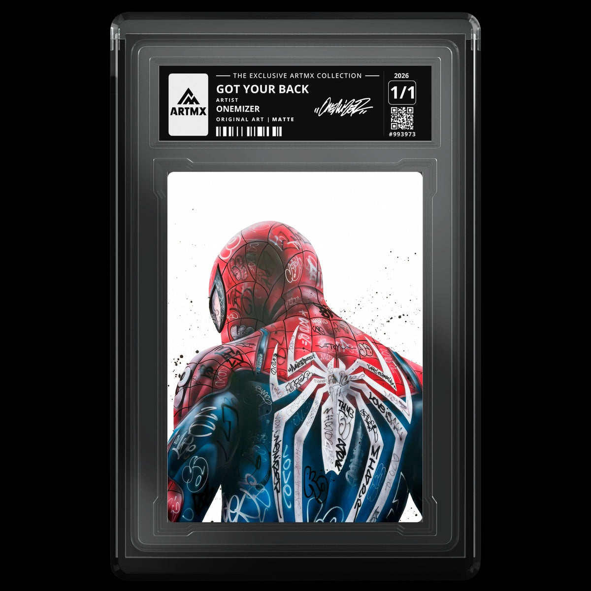GOT YOUR BACK by Onemizer (Metal Chrome / Vaulted)