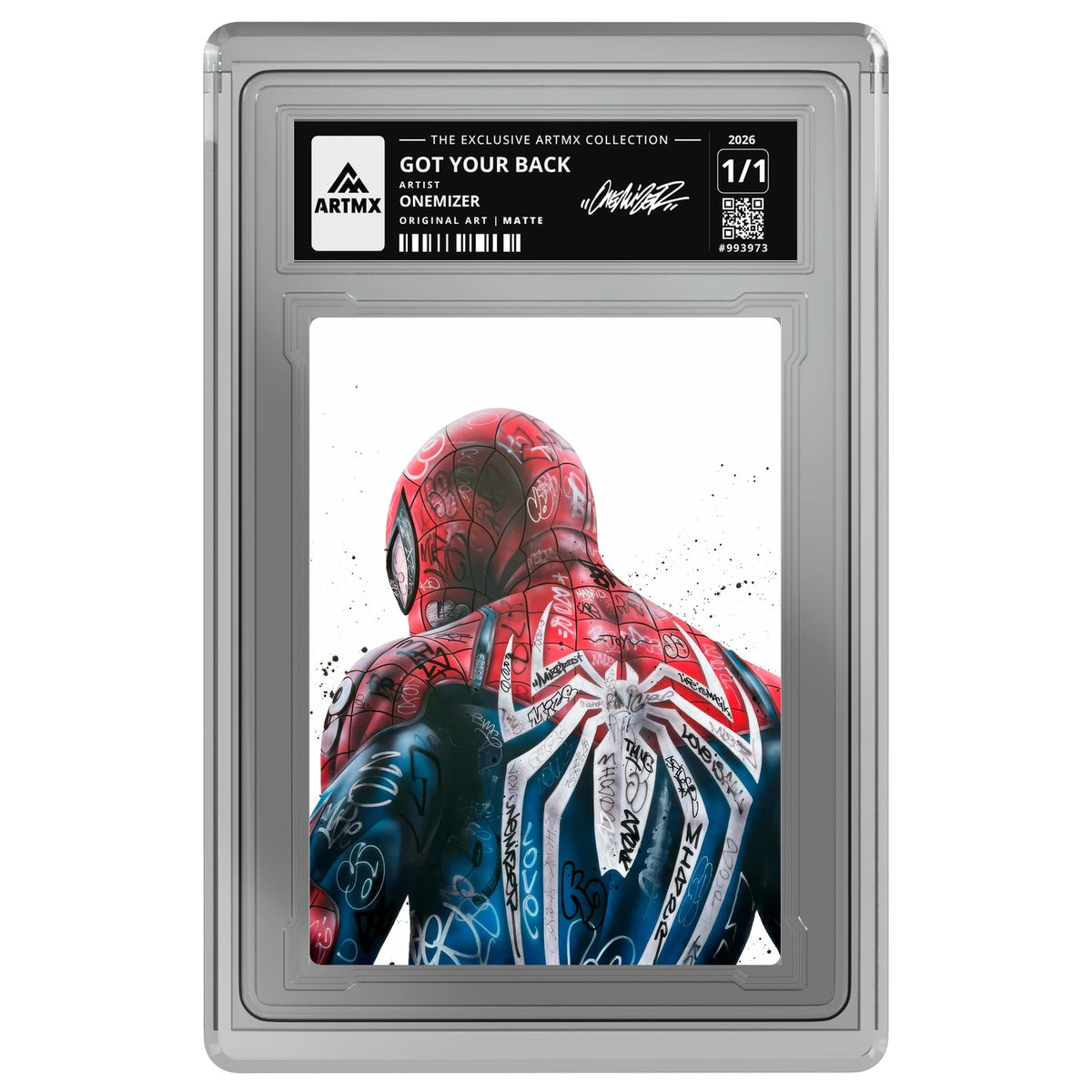 GOT YOUR BACK by Onemizer (Metal Chrome / Vaulted)