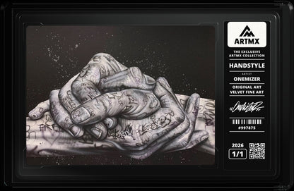 HANDSTYLE by Onemizer — Velvet Fine Art — close-up