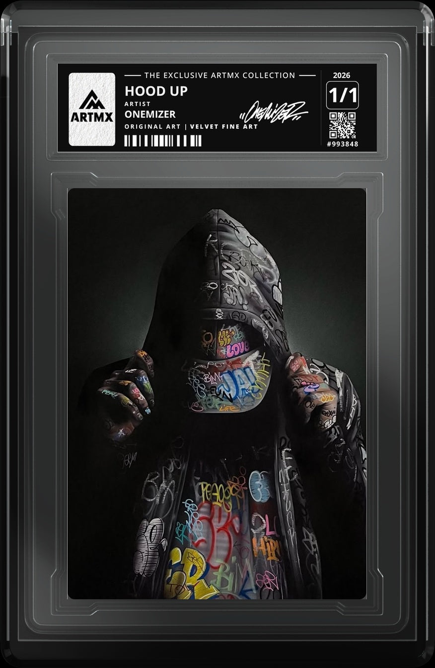 HOOD UP by Onemizer — Velvet Fine Art — close-up