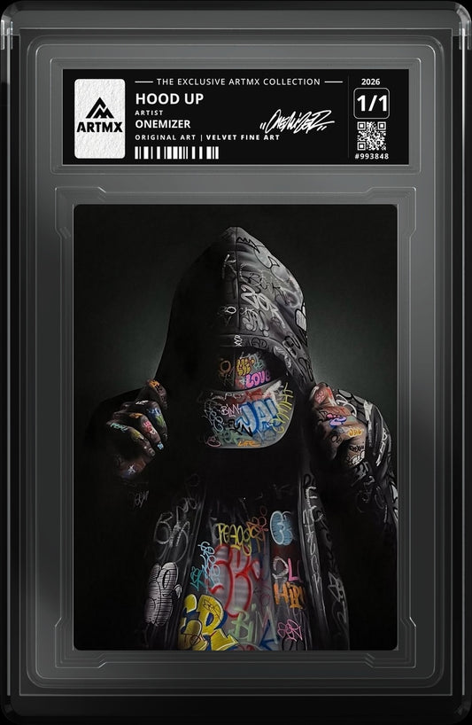 HOOD UP by Onemizer — Velvet Fine Art — close-up