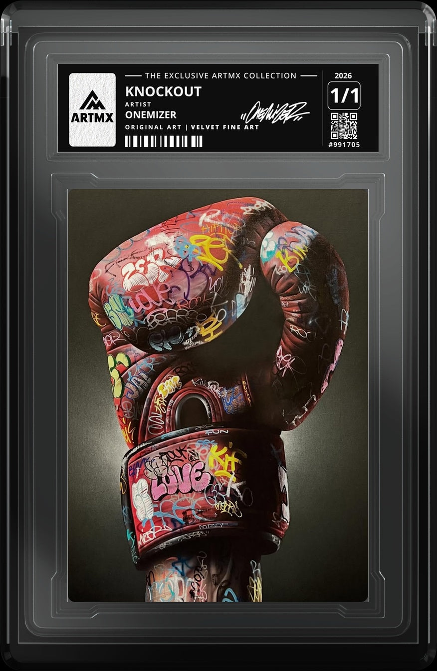 KNOCKOUT by Onemizer — Velvet Fine Art — close-up