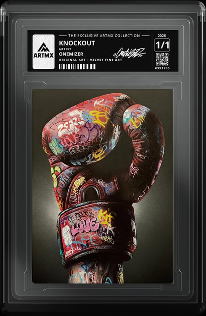 KNOCKOUT by Onemizer — Velvet Fine Art — close-up