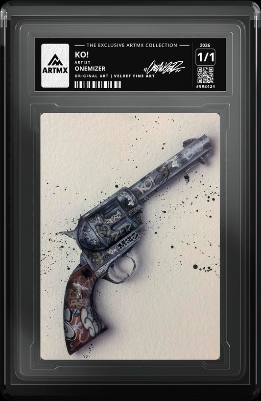 KO! by Onemizer — Velvet Fine Art — close-up