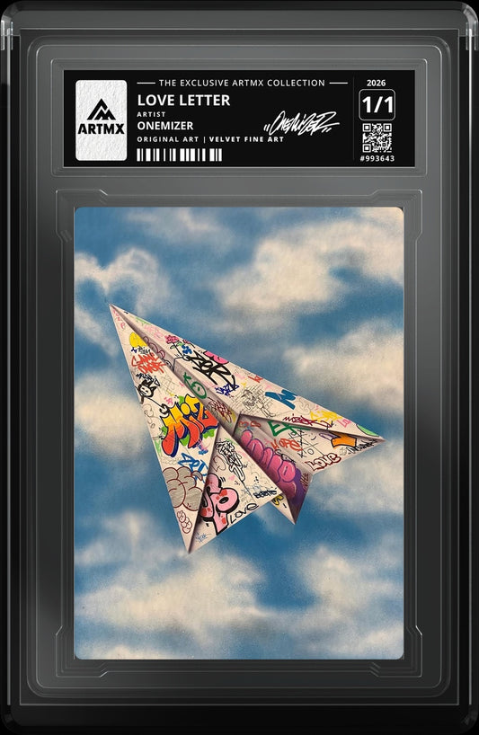 LOVE LETTER by Onemizer — Velvet Fine Art — close-up