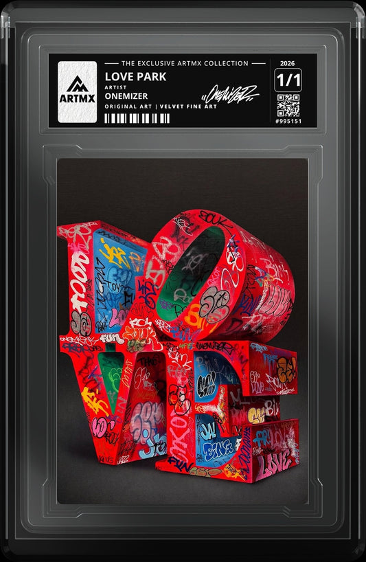LOVE PARK by Onemizer — Velvet Fine Art — close-up