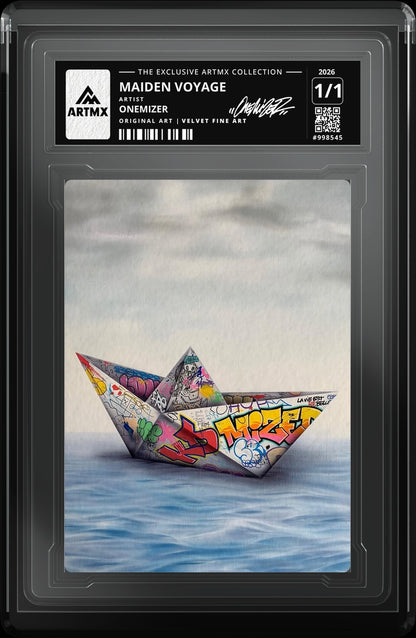 MAIDEN VOYAGE by Onemizer — Velvet Fine Art — close-up