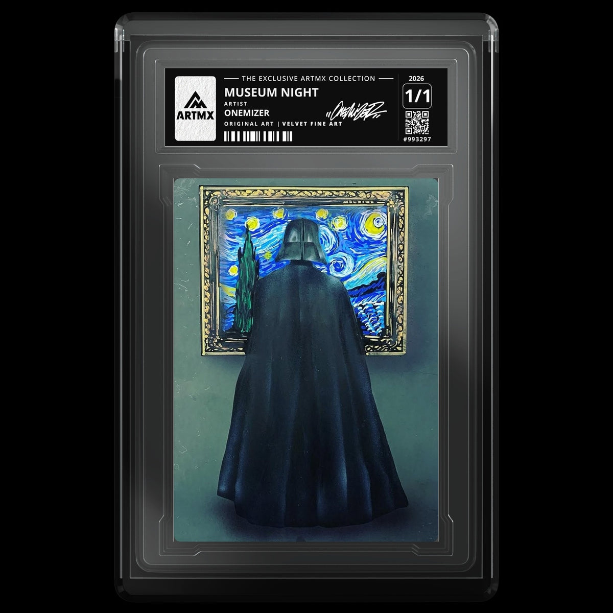 MUSEUM NIGHT by Onemizer — Velvet Fine Art — front