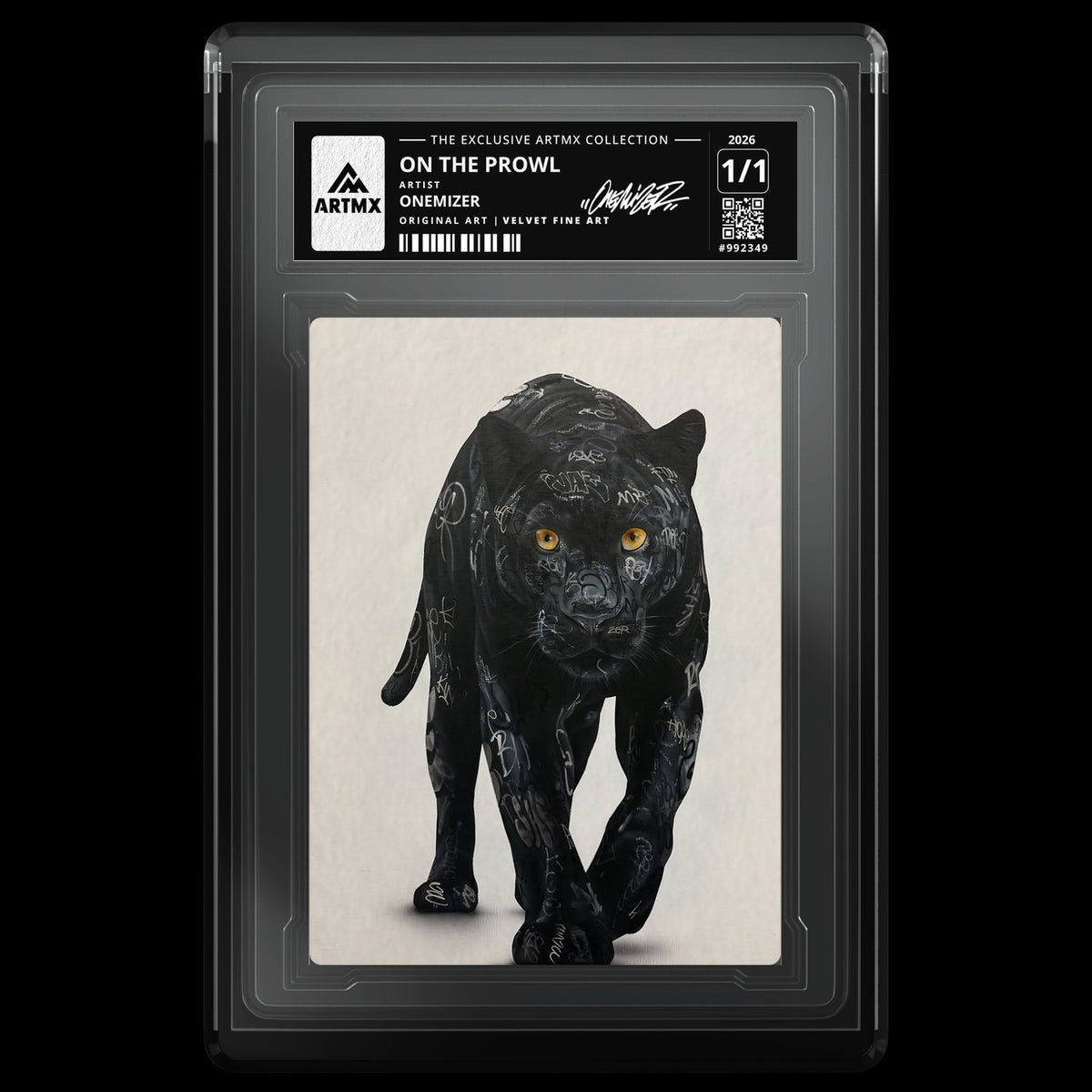 ON THE PROWL by Onemizer — Velvet Fine Art — front
