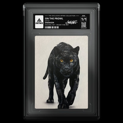 ON THE PROWL by Onemizer — Velvet Fine Art — front