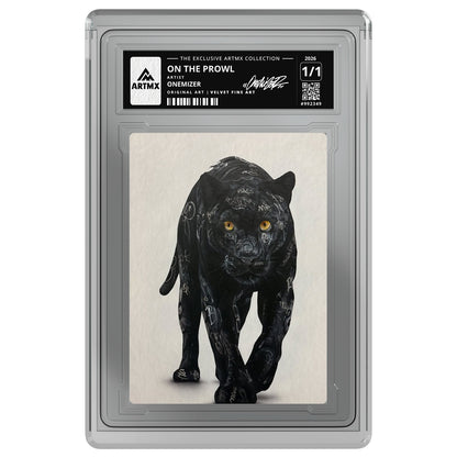 ON THE PROWL by Onemizer — Velvet Fine Art — on white