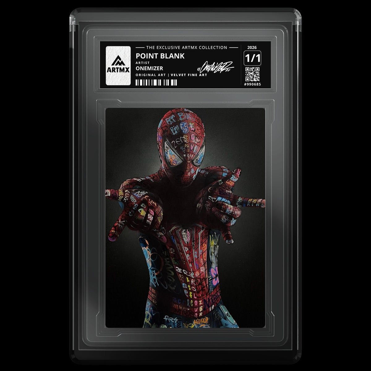 POINT BLANK by Onemizer — Velvet Fine Art — front
