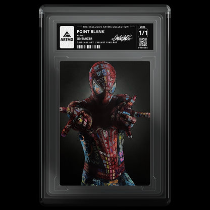 POINT BLANK by Onemizer — Velvet Fine Art — front