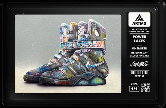 POWER LACES by Onemizer — Velvet Fine Art — close-up