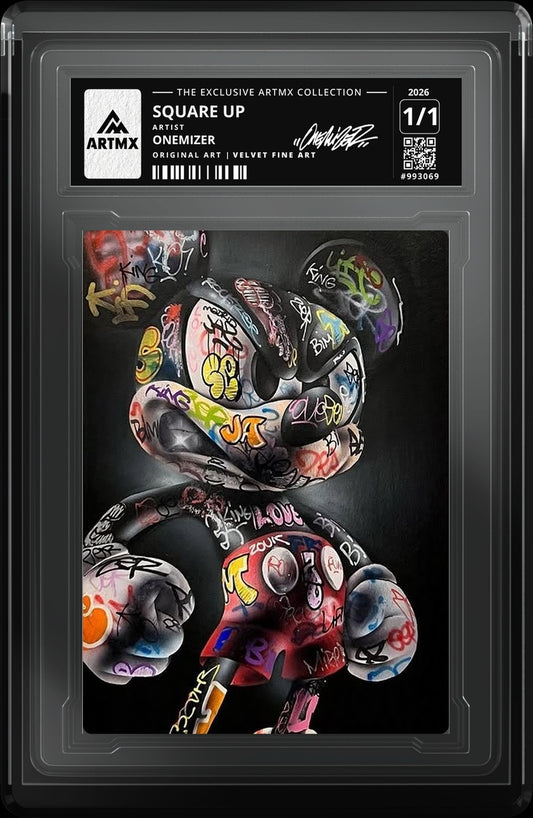 SQUARE UP by Onemizer — Velvet Fine Art — close-up