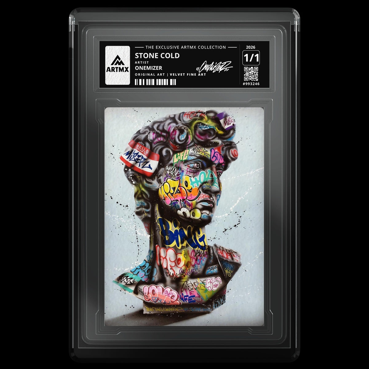 STONE COLD by Onemizer — Velvet Fine Art — front