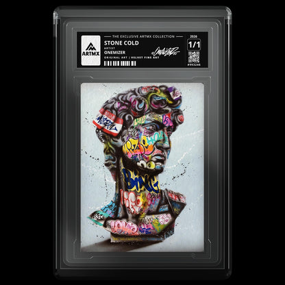 STONE COLD by Onemizer — Velvet Fine Art — front