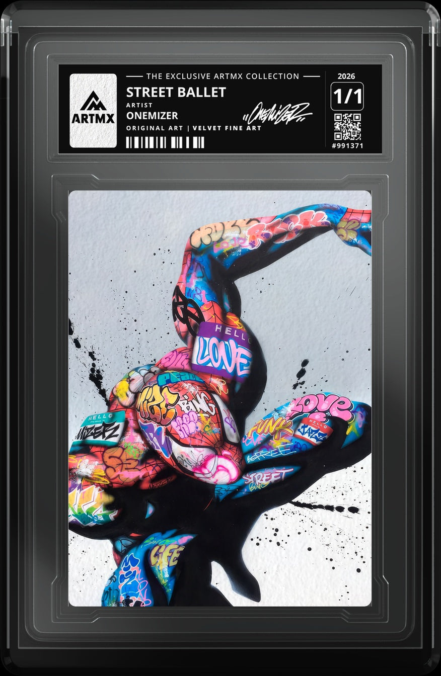 STREET BALLET by Onemizer — Velvet Fine Art — close-up
