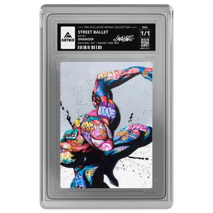 STREET BALLET by Onemizer — Velvet Fine Art — on white