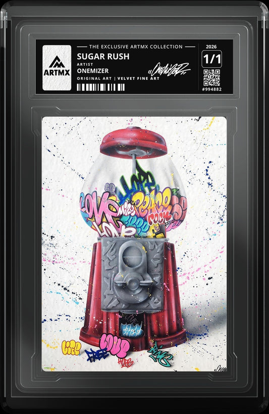 SUGAR RUSH by Onemizer — Velvet Fine Art — close-up